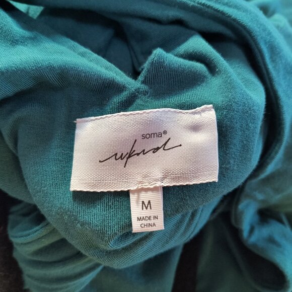 Womens Green maxi dress-Medium Preowned - Picture 7 of 7